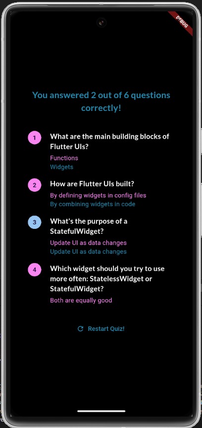 Quiz App preview